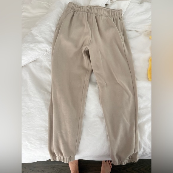 Scuba mid rise oversized jogger regular length Mojave tan - Picture 4 of 6